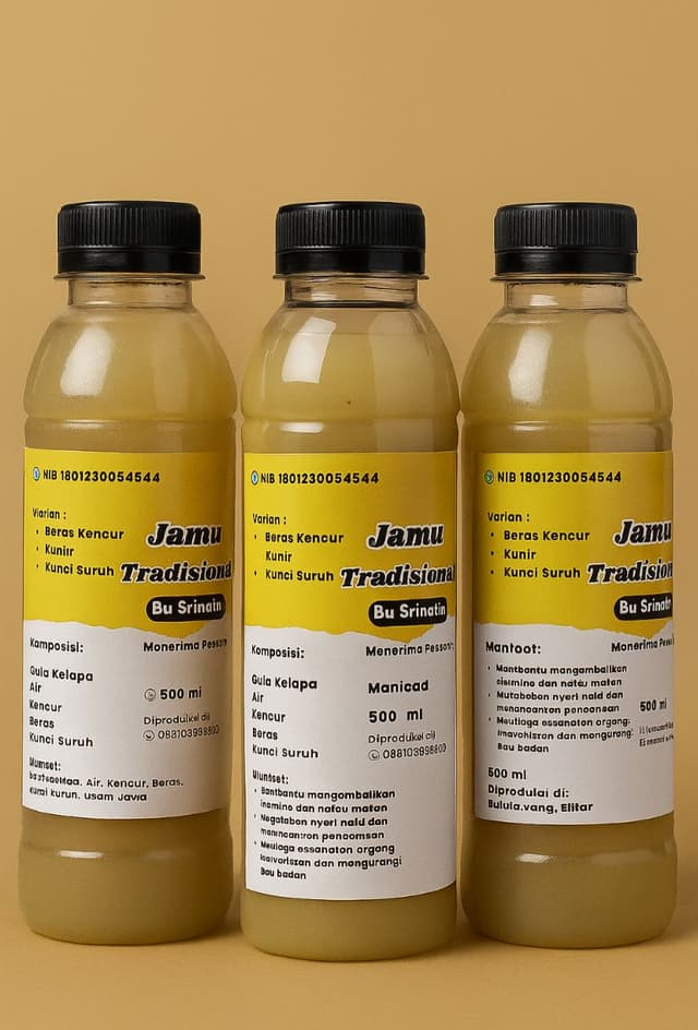 Jamu Tradisional Ibu Srinatin